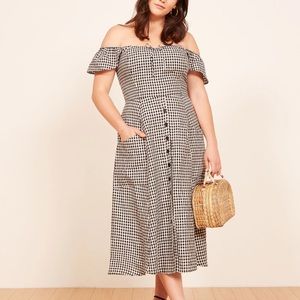 Reformation Francis Linen Dress